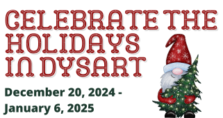 words "celebrate the holidays in Dsyart"